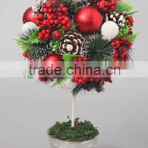 30cm Green Decoration Christmas Wreath /wholesale Christmas Decoration thumbnail-2
