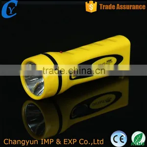 Solar Led Torch Flashlight Electronic Plastic Flashlight thumbnail-1