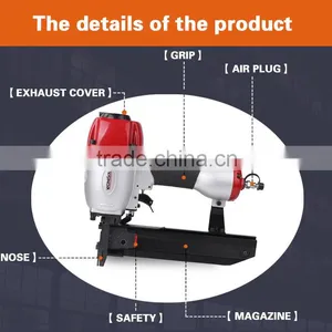 Heavy Duty 16Ga 1/2 Inch Crown Air Stapler thumbnail-1