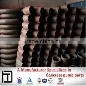Concrete Pump Twin-wall Wear-resisting Pipe Elbow, Concrete Pump Spare Parts thumbnail-1