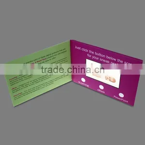 Marketing Promotion Gifts Product Custom Video Brochures thumbnail-1