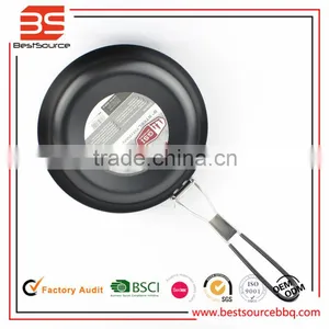 Aluminum High Temperature Practical Chicken Stamping Frying Pan With Handle thumbnail-1