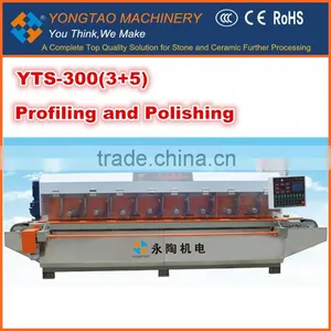 YTS-300 Full Automatic Marble Granite Profiling and Polishing Machine for Borders and Frames thumbnail-1