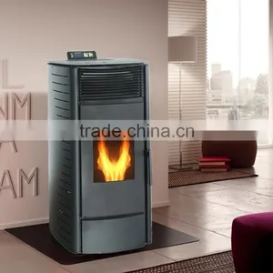12kw Indoor Using Wood Pellet Stove With Remote Control thumbnail-3