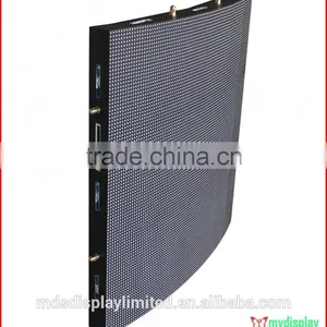 P10 Led Display Curve, Indoor Usage and Video and Picture Display Function Advertising Led Screen thumbnail-2