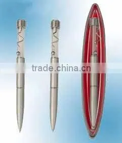 High Quality Classic Design Metal Flashlight Pen for Promotion thumbnail-3