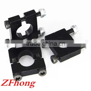 12mm 14mm 16mm 20mm 22mm 25mm Red Blue Silver Golden Black Anodized Aluminum Carbon Tube Clamp for Fiber Pipe thumbnail-2