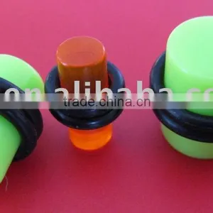 Body Piercing Jewelry,UV Acrylic Plug thumbnail-1