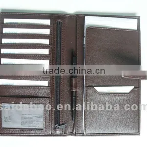 Fashion Genuine Leather Long Wallet With Customized Logo thumbnail-3