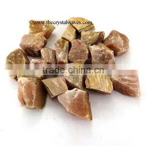 Peach Moonstone Raw Chunks thumbnail-1