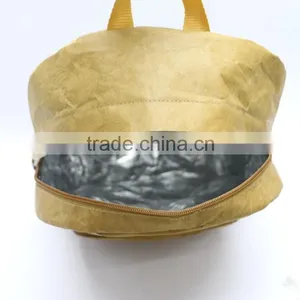 Trendy Casual Strong Tyvek Backpack Brown Tyvek Paper School Backpack thumbnail-6