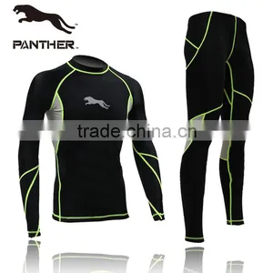 Lycra Custom Rash Guard Neon Color Seam Made in Guangdong China thumbnail-1