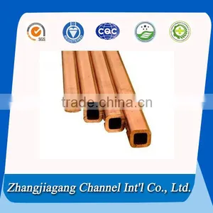 China Best Quality Oxgen Free Hollow Rectangular Copper Tube thumbnail-1