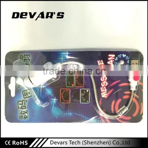 2016 Newest Factory LED Flashing Message Mini Fan thumbnail-2