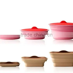 Large Capacity Silicone Bowl,non-toxic and Collapsible Silicone Bowl,microwave Available Silicone Bowl thumbnail-1