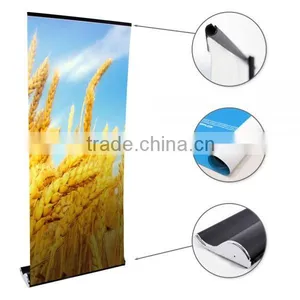 US Stock-Whale Shape Good Quality Roll Up Banner Stand (33" W x 79" H) (Stand Only) thumbnail-2