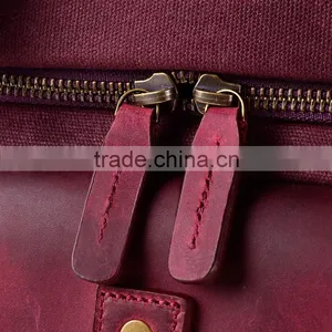 Handmade Vintage Bag Leather Camera Bag for Canon 600d thumbnail-5
