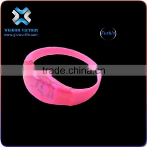 2016 Promotional Cheap Colorful LED Lighting Bracelet LED, Hot Selling Colorful Light Up Bracelet LED For Advertising thumbnail-3