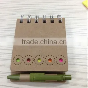 Three Design Sticky Notes Wirh Pen thumbnail-1