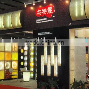 Backlit Bathroom Covering Translucent Interior Wall Materials thumbnail-1