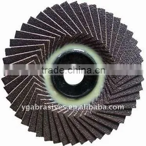 Abrasive Wheel Flap Disc for Metal Polish , Stainless Steel Grinding thumbnail-1
