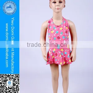 Cute Toddler Girls Monokini uv Kids Swimwear for Girls One Piece thumbnail-1