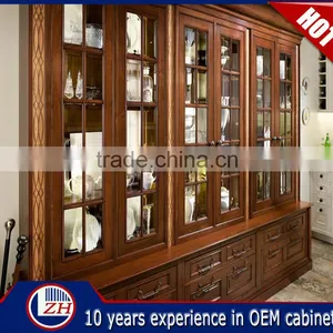 European Solid Wood Kitchen Cabinet,Modular Kitchen Designs China thumbnail-1