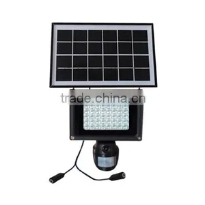 High Technology Motion Detected Light Hidden Cameras Solar Panel Recharge Green LED Light Spy Camera thumbnail-1
