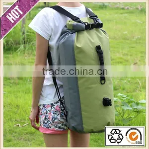Customer Logo Portable Waterproof Duffel Dry Bag for Swimming With Strap 20L thumbnail-3