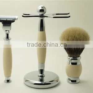 Wholesale Beard Brushes Private Label Shaving Razor Travel Shaving Kits thumbnail-1