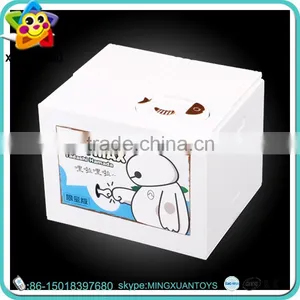 Promotional Gift Custom Plastic Money Box With Key Toys for Child thumbnail-3
