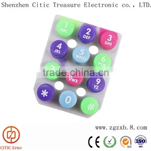 High Precision Ametabolic Remote Control Silicone Rubber Keypad thumbnail-4