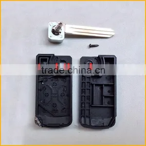 Small Size 2 Button Folding Flip Remote Key Case Shell for Toyota Corolla Remote Key Case Shell With Logo and Key Fobs thumbnail-3