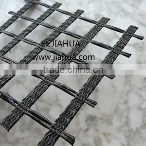 PET Polyester Geogrid / Polyester BX Geogrid /Polyester UX Geogrid thumbnail-1