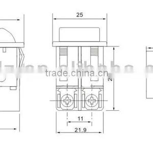Tuv Electric Rocker Switches,overload Circuit Protection Switch,overload Protected Rocker Switch thumbnail-4