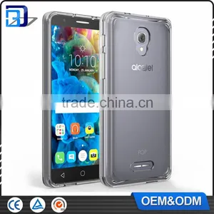 Hot! Acrylic TPU Ultra Thin Clear Transparent Plastic Cases Cover For Alcatel Fierce 4 Phone Accessories Mobile thumbnail-2