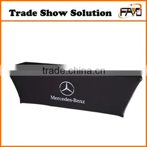 100% Polyester Printed Fitted Stretch Table Cloth thumbnail-1