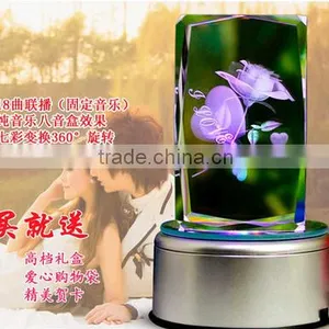 Wedding Gift Popular K9 Crystal Gift Souvenir Gift Crystal Cube thumbnail-3