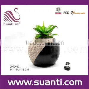 Ball Polyresin Flower Pot thumbnail-1
