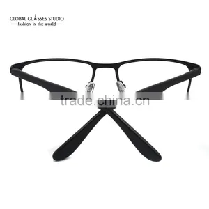 Simplicity Design Rectangle Eyeglasses Full Rim Optical Frame for Men Metal Eyewear Spectacle Glass SE763 thumbnail-5