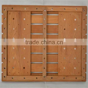 Teak Wooden Shower Room Mat FSC Approved thumbnail-2