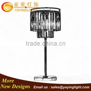 Modern Crystal Floor Lamp & Floor Decoration Light Floor Chandeliers Lamp for Living Room thumbnail-1