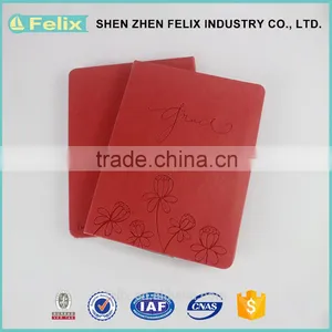 New Design Fashion Low Price Hard Cover Embossing Notebook thumbnail-2