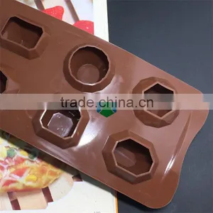 CTBED-224 Cholocate Mold 6 Even Jewel Safe Silicone Cake Mould Not Dyeing Not Fade Silicone Break Apart Chocolate Bar Mold thumbnail-5