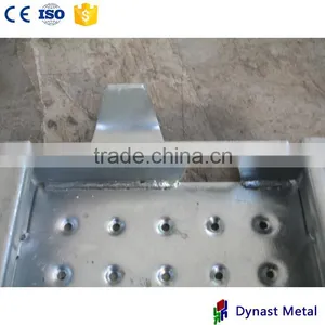 USA Standard ISO Used for Types of Cuplock Scaffolding 9 Inch Width Q235 Hot Dip Galvanized Scaffolding Steel Plank Walk Board thumbnail-6