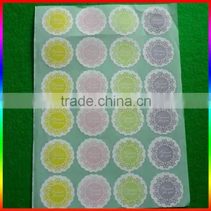 Custom Beautiful Box/bag Paper Sealing Stikcers thumbnail-2