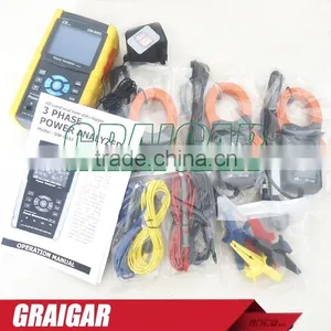 3 Phase Power Analyzer DW-6092 ,10-600ACV,0.2-1200ACA,1-9.999MW,0.01-1Power Factor thumbnail-4