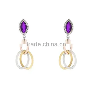 Charm Gold Plated Ear Rings / Earring for Women thumbnail-6