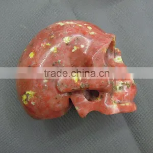 Unique Life Size Crystal Skull Fengshui Crystal Products Good for Home Decoration thumbnail-4