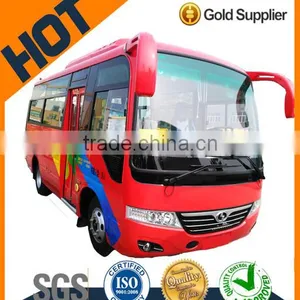 LOW PRICE Luxury Mini Bus 15-24seats 6m Diesel and CNG Length Bus for Sale thumbnail-3